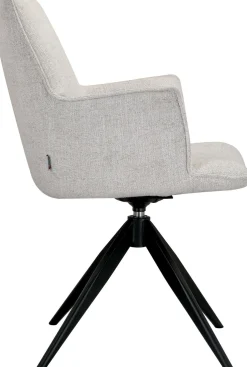 Eetkamerstoelen Met Armleuning-Eijerkamp Collectie Etan Armstoel Beige