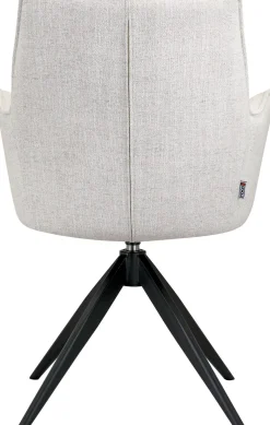 Eetkamerstoelen Met Armleuning-Eijerkamp Collectie Etan Armstoel Beige
