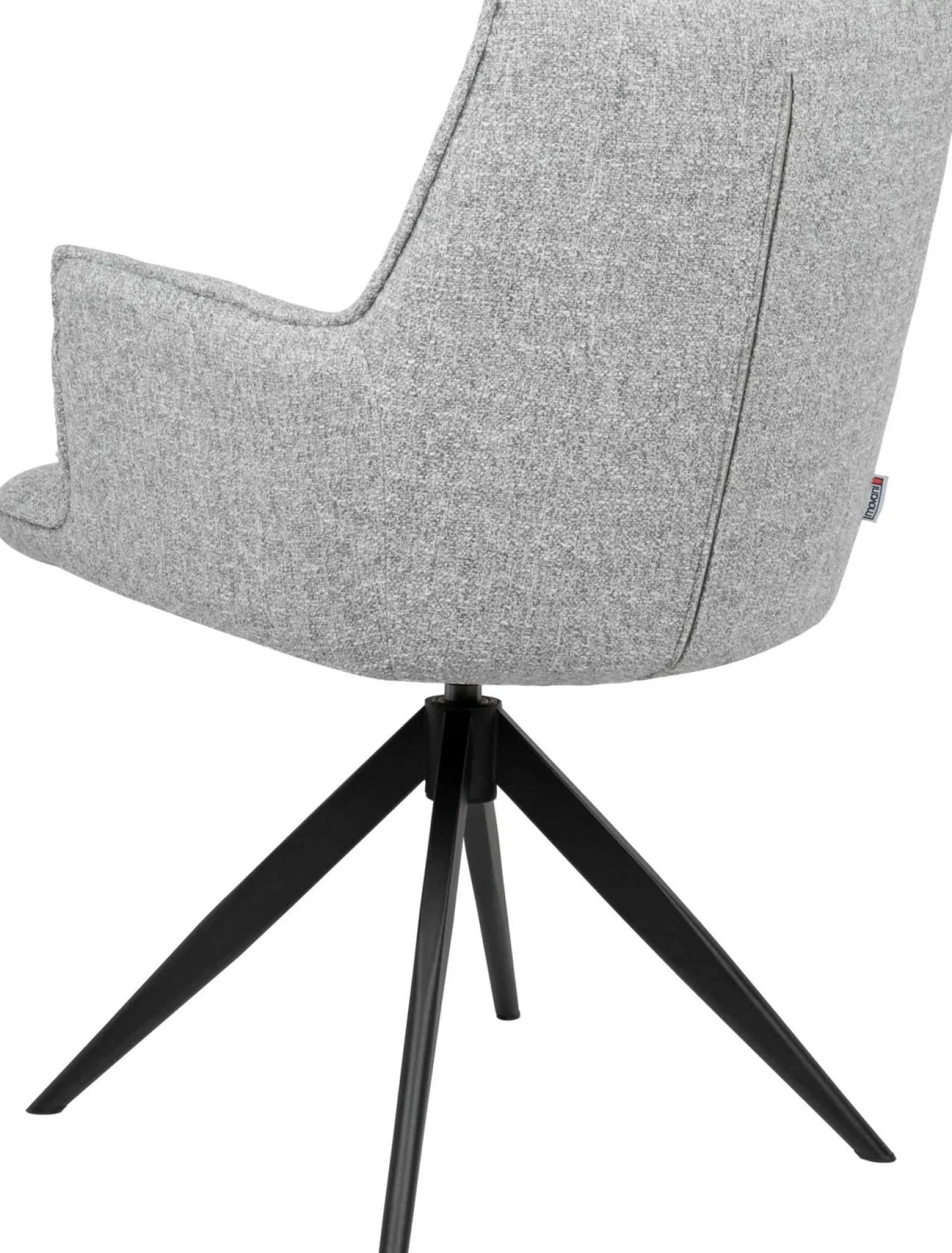Eetkamerstoelen Met Armleuning-Eijerkamp Collectie Etan Armstoel Ash Grey