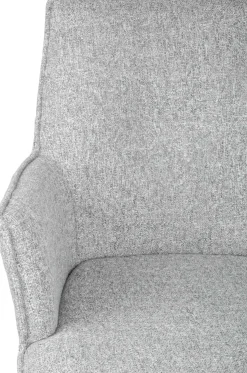 Eetkamerstoelen Met Armleuning-Eijerkamp Collectie Etan Armstoel Ash Grey