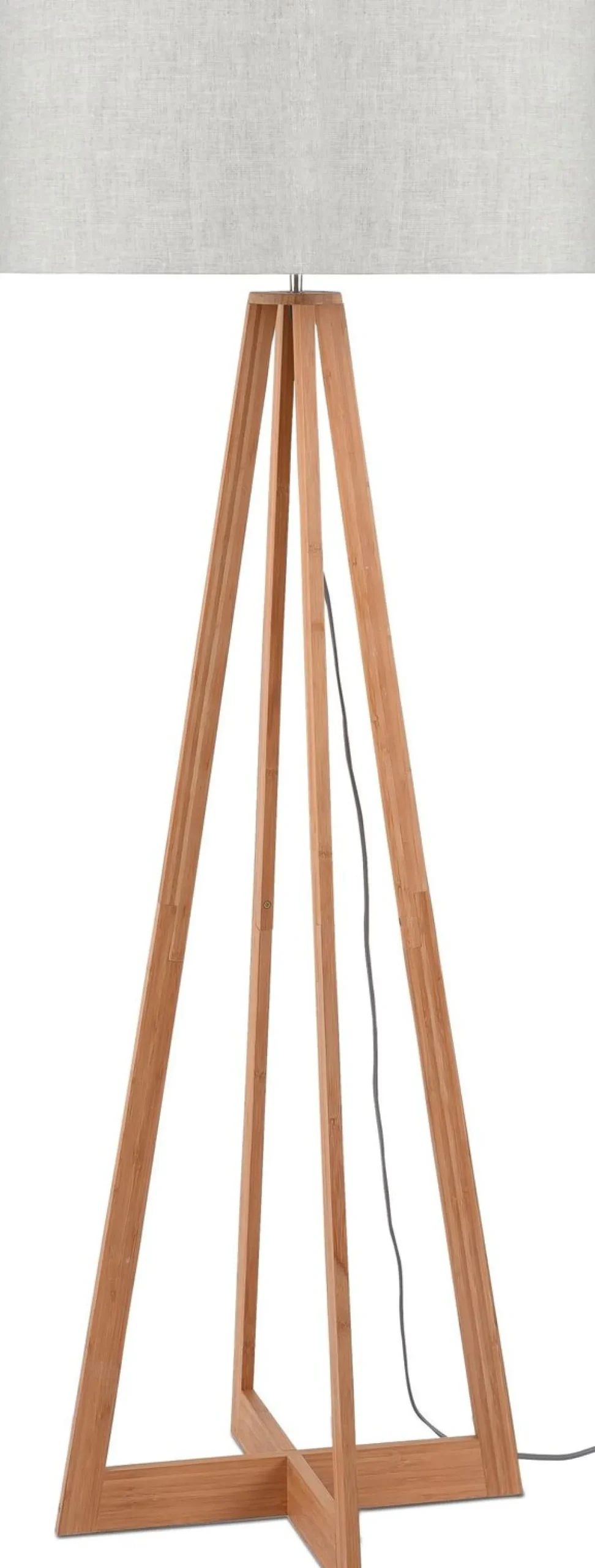 Moderne Vloerlampen|Vloerlampen-Good&Mojo Everest Vloerlamp Beige