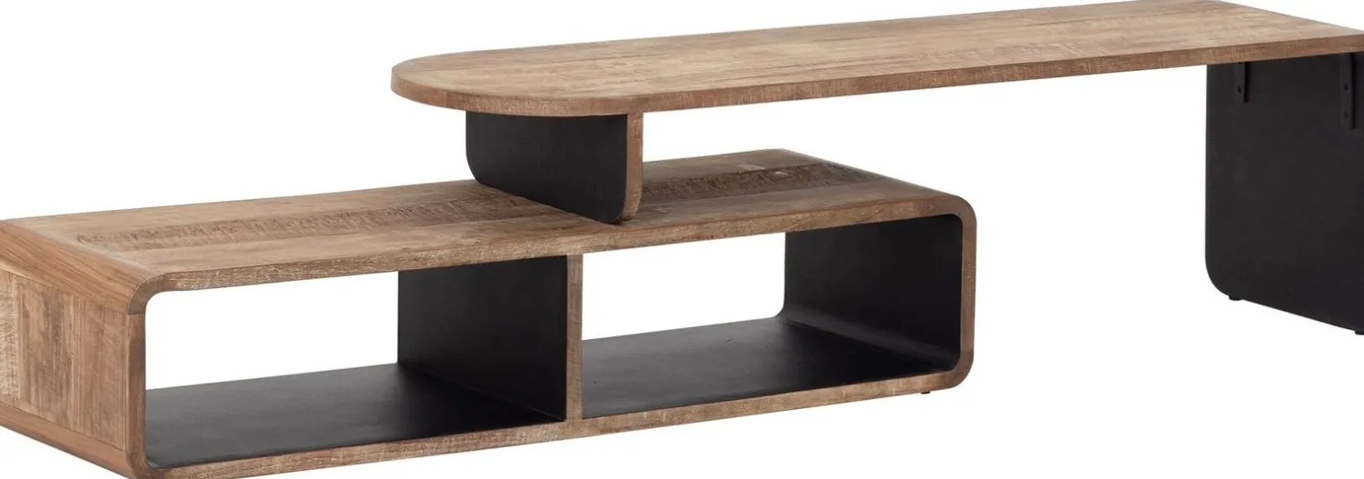 Tv-Meubels-DTP Home Evo Uitschuifbaar Tv-meubel Naturel