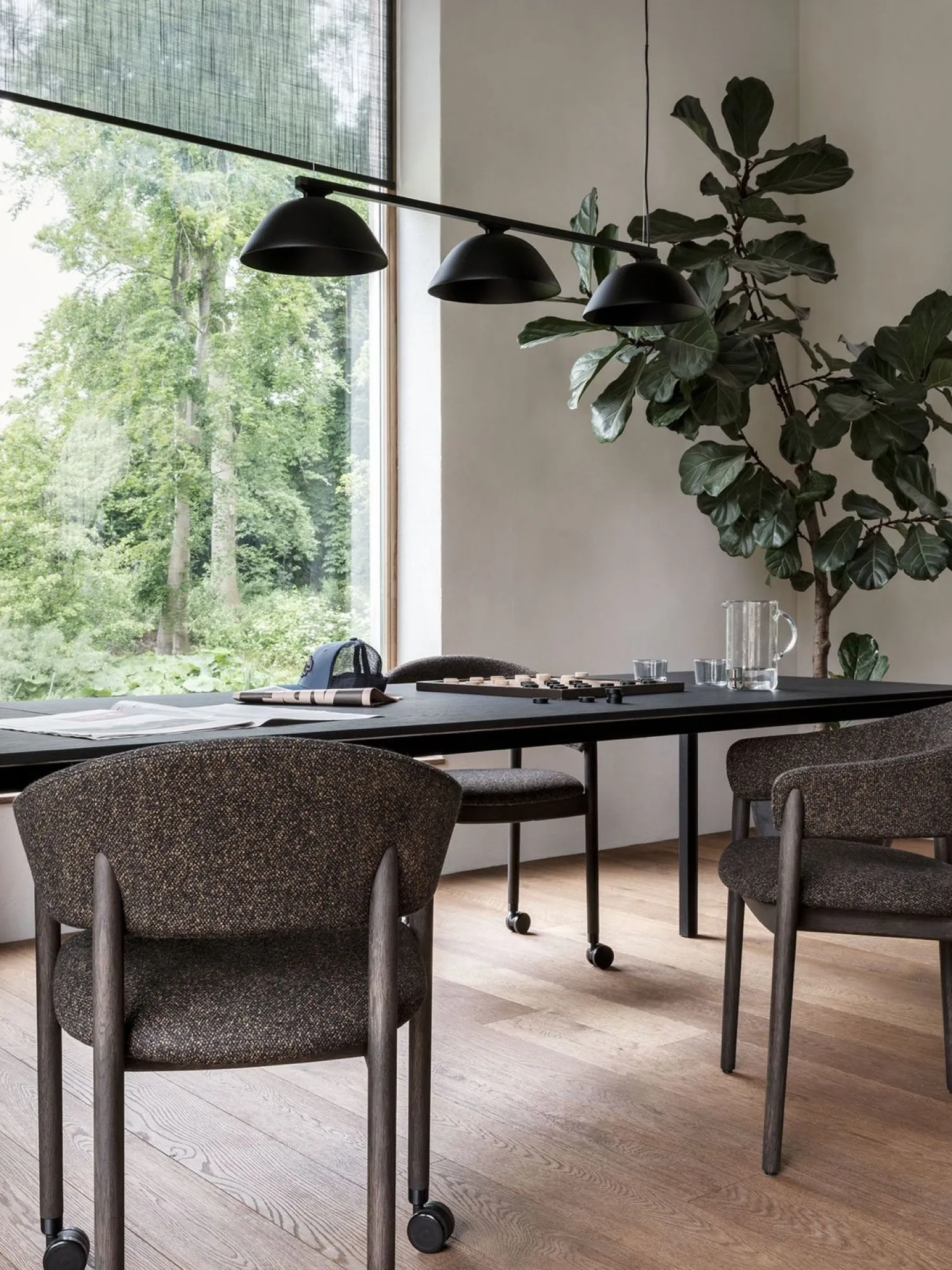 Rechthoekige Eettafels-Arco Extend Eettafel Oak Smoke