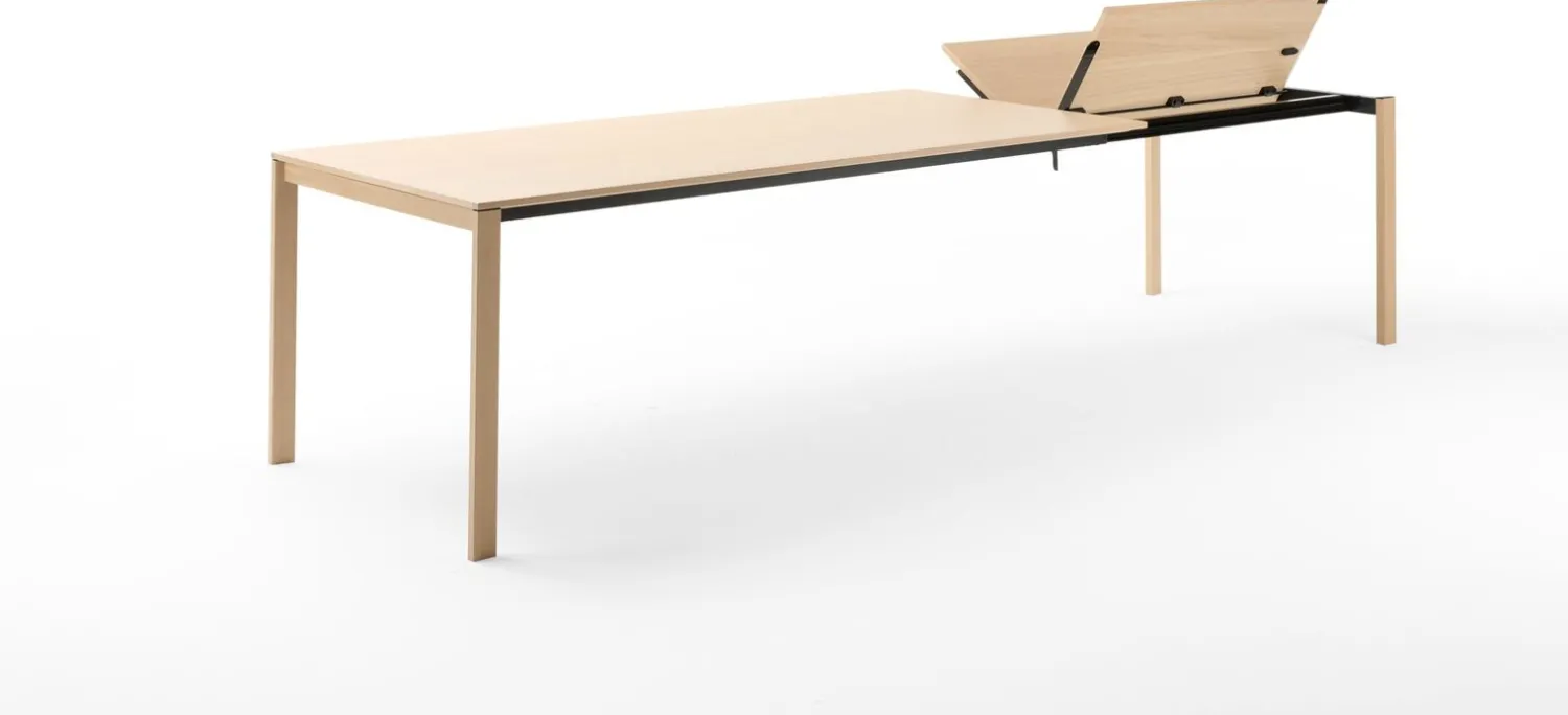 Rechthoekige Eettafels-Arco Extend Eettafel Oak Smoke