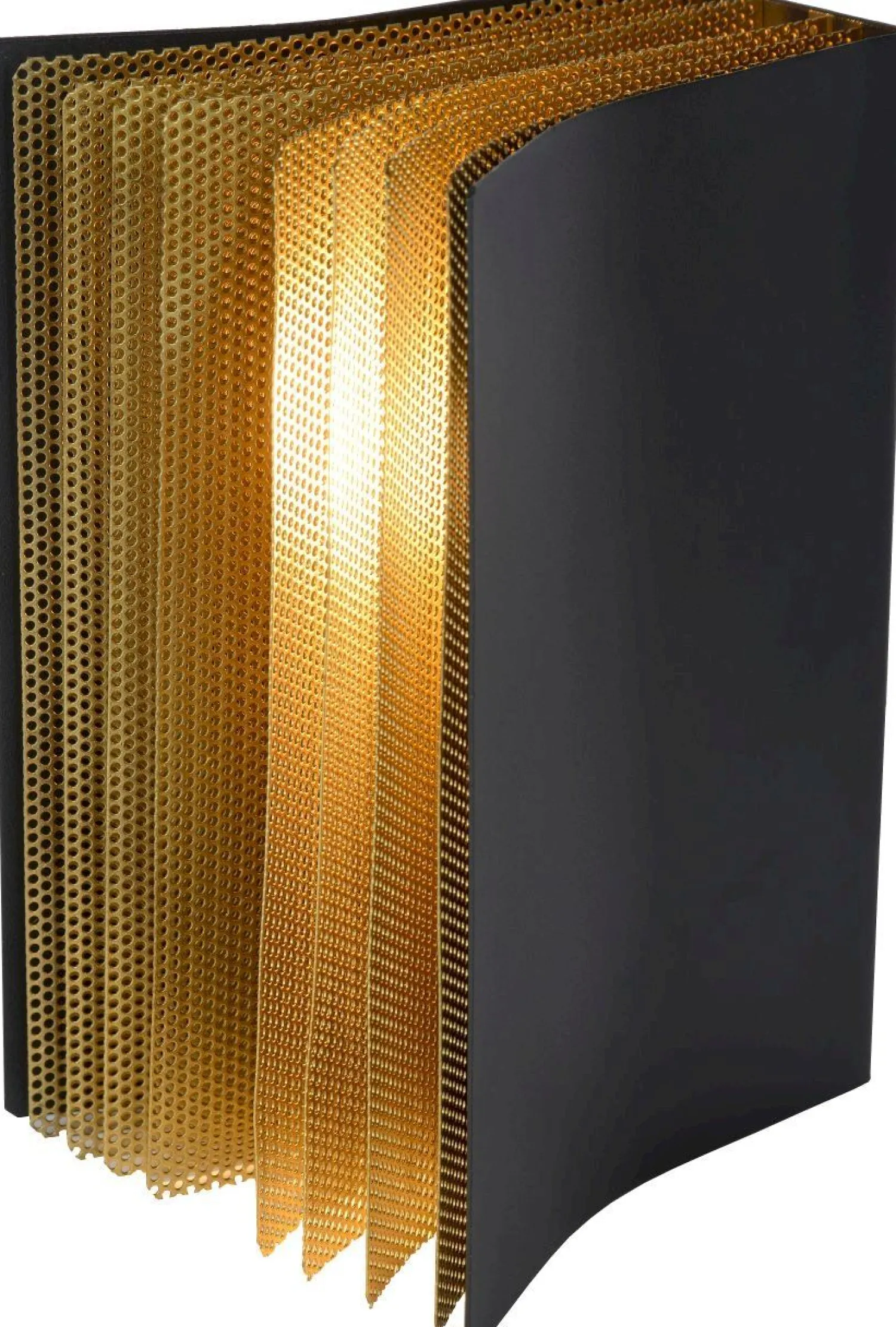 Tafellampen|Tafellampen-Lucide Extravaganza Livret Tafellamp Zwart, Goud