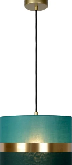 Hanglampen|Hanglampen-Lucide Extravaganza Tusse Hanglamp Groen, Goud