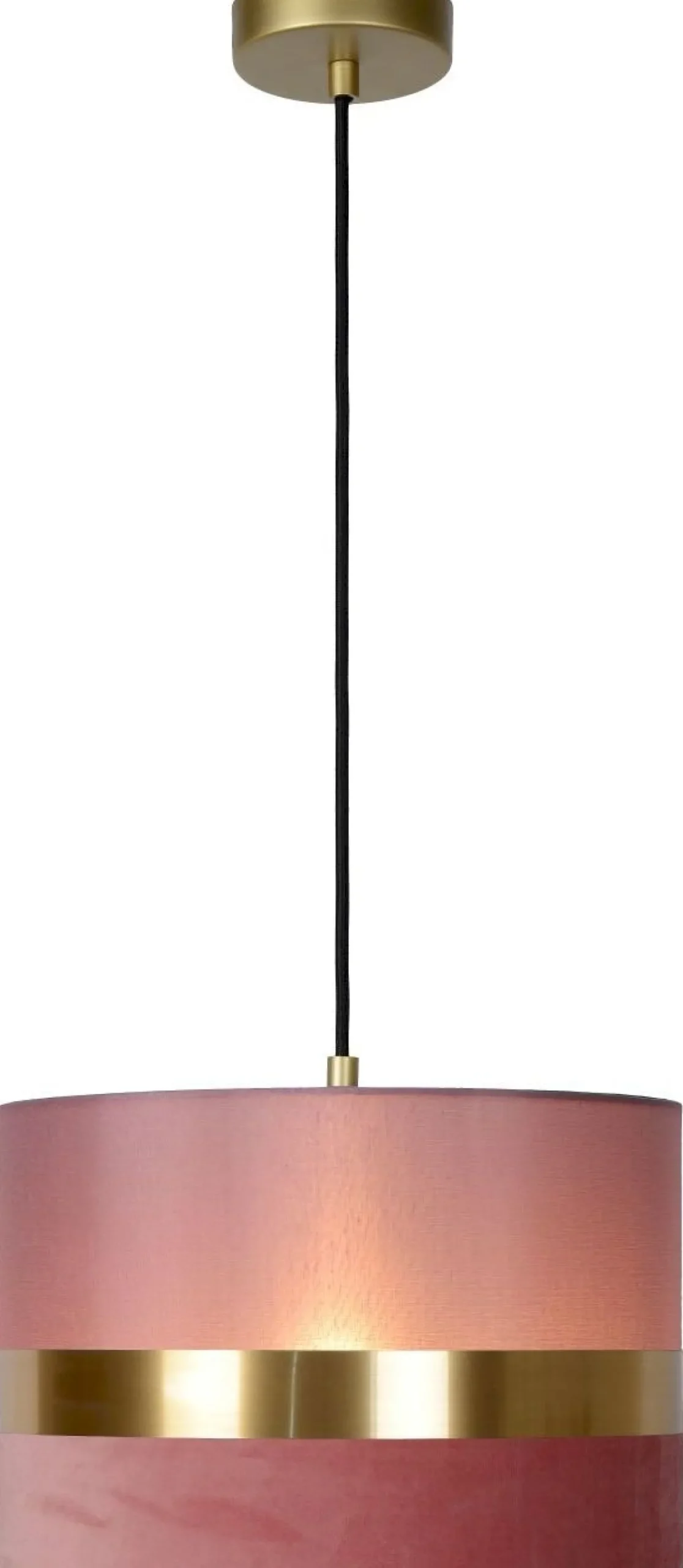 Hanglampen|Hanglampen-Lucide Extravaganza Tusse Hanglamp Roze, Goud