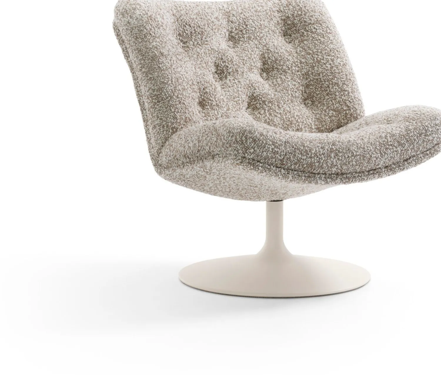 Design Fauteuils|Draaifauteuils-Artifort F507 Fauteuil Taupe