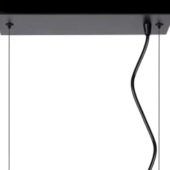Industriële Hanglampen|Industriële Hanglampen-Lucide Fabian Hanglamp Zwart