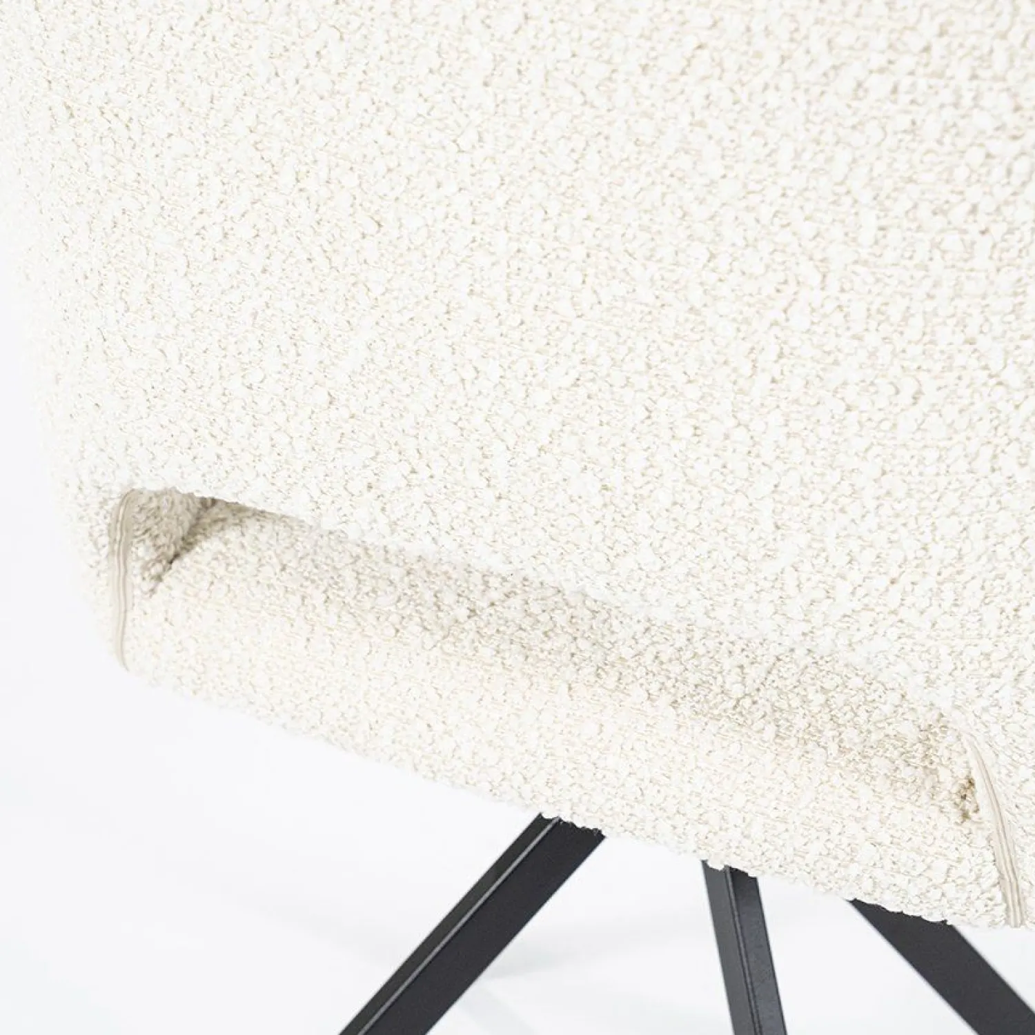 Draaibare Eetkamerstoelen|Eetkamerstoelen Met Armleuning-Eleonora Fabio Eetkamerstoel Beige