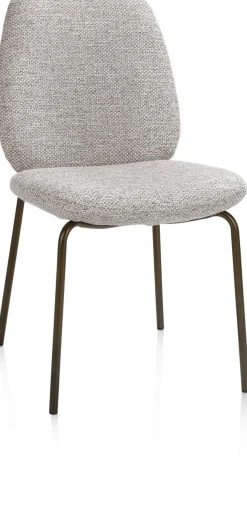 Eetkamerstoelen Zonder Armleuning-XOOON Fae Eetkamerstoel Kiezel