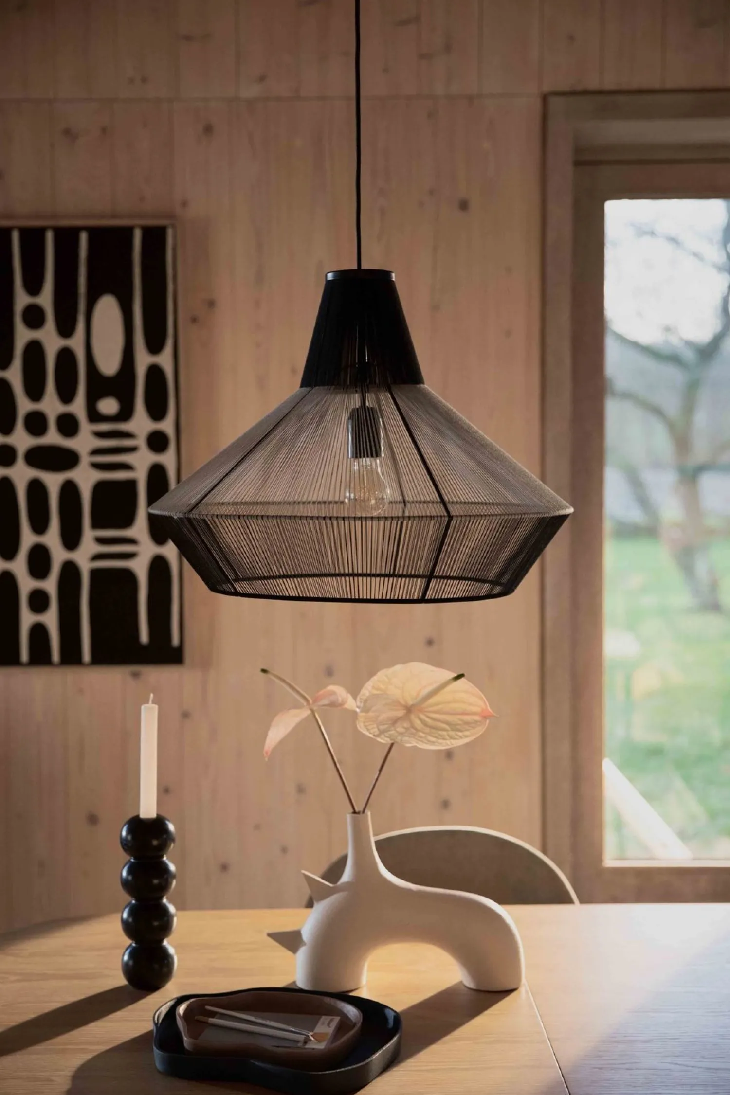 Industriële Hanglampen|Industriële Hanglampen-Zuiver Fairy Hanglamp Stone Grey