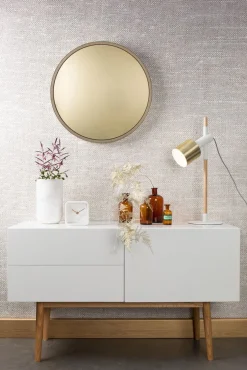 Vazen & Potten-Zuiver Fajen Marble Vaas White