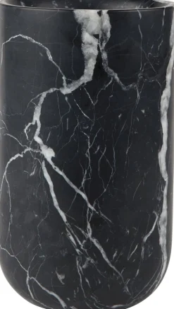 Vazen & Potten-Zuiver Fajen Marble Vaas Black