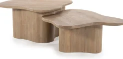 Organische Salontafels-By Boo Fall Salontafelset Natural