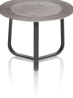 Ronde Salontafels-XOOON Falun Salontafel Zilver