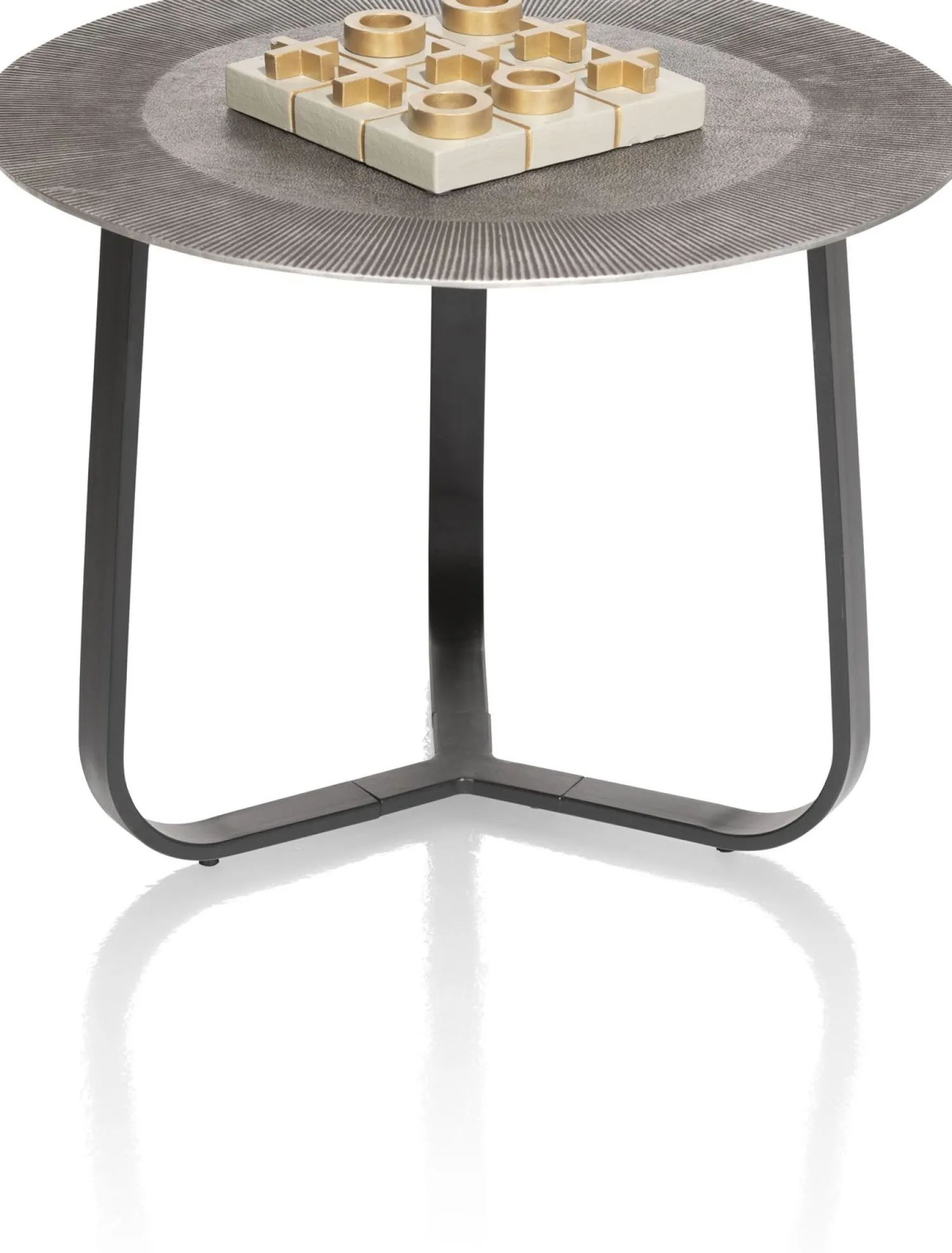 Ronde Salontafels-XOOON Falun Salontafel Zilver