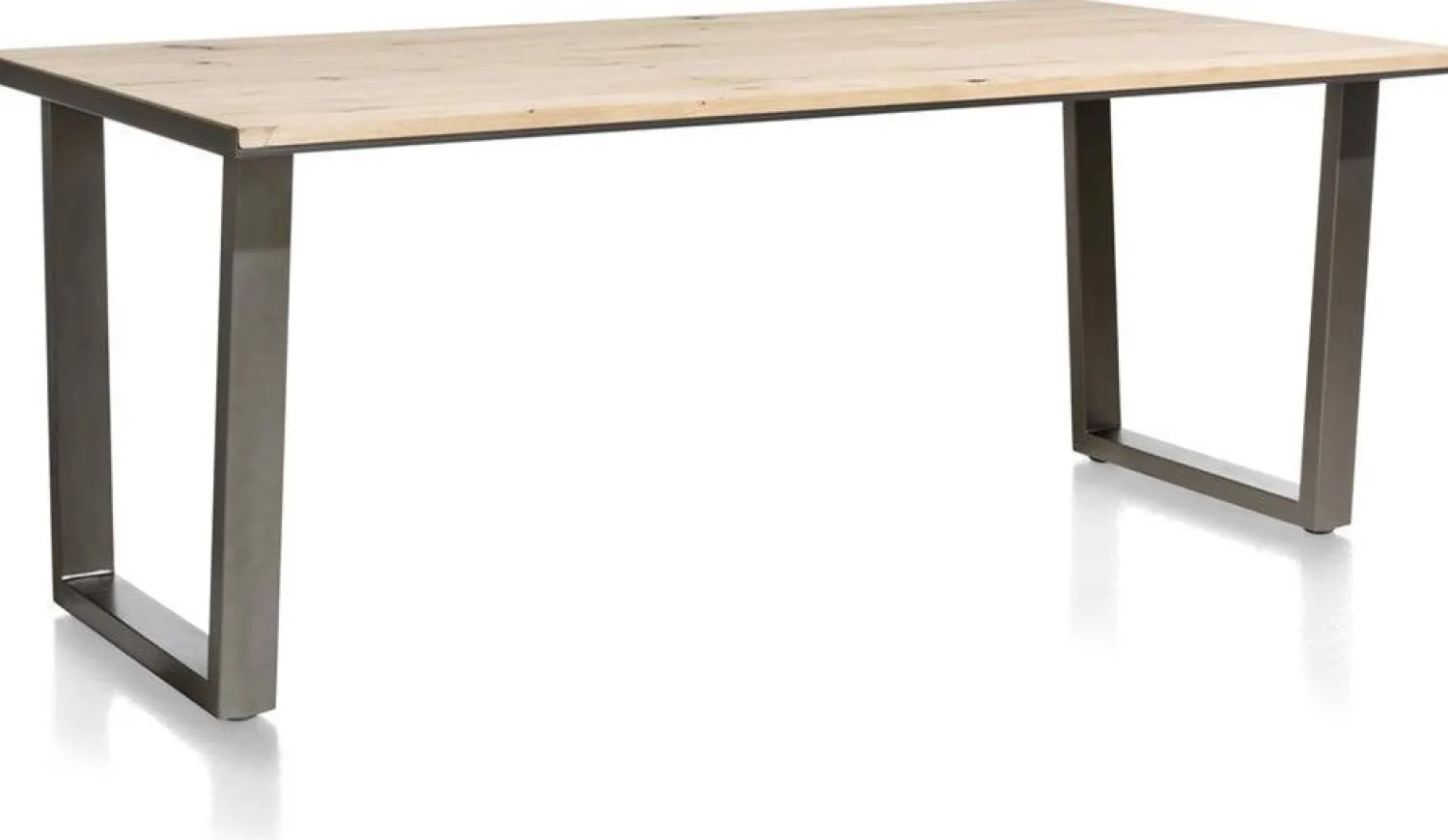 Rechthoekige Eettafels-XOOON Faneur Eettafel naturel