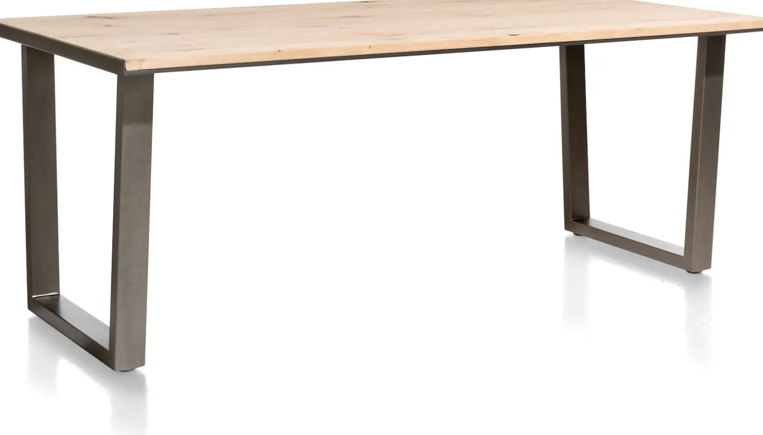 Rechthoekige Eettafels-XOOON Faneur Eettafel naturel