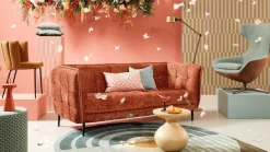 Vloerkleden|Wollen Vloerkleden-Brinker Carpets Fano Girare Vloerkleed Green