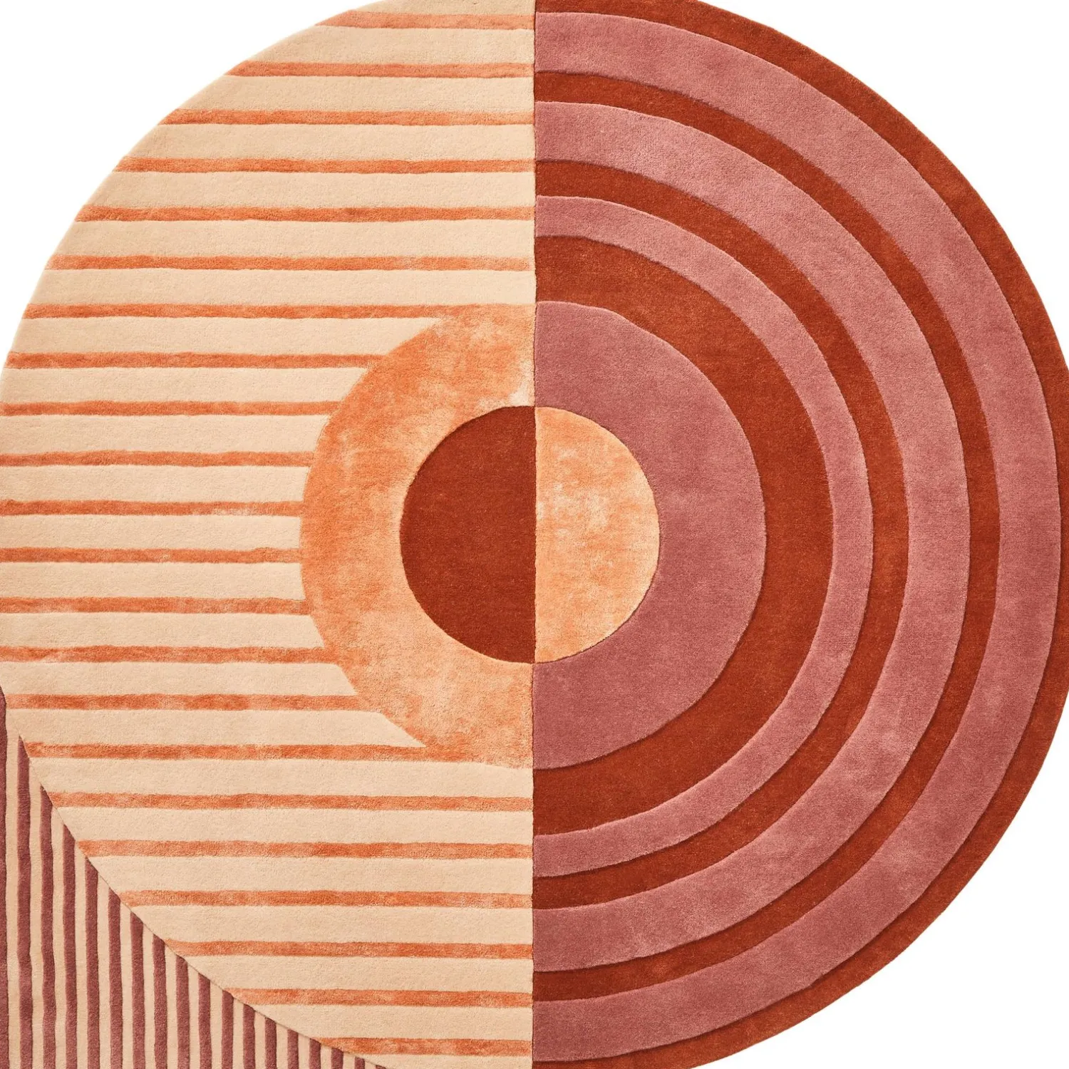 Vloerkleden|Wollen Vloerkleden-Brinker Carpets Fano Girare Vloerkleed Lychee