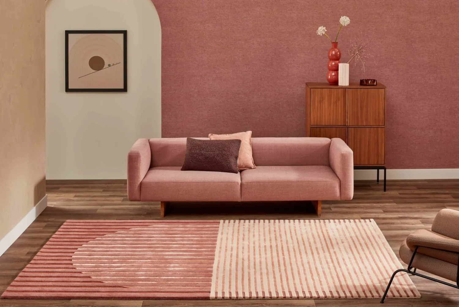 Vloerkleden|Wollen Vloerkleden-Brinker Carpets Fano Vloerkleed Lychee