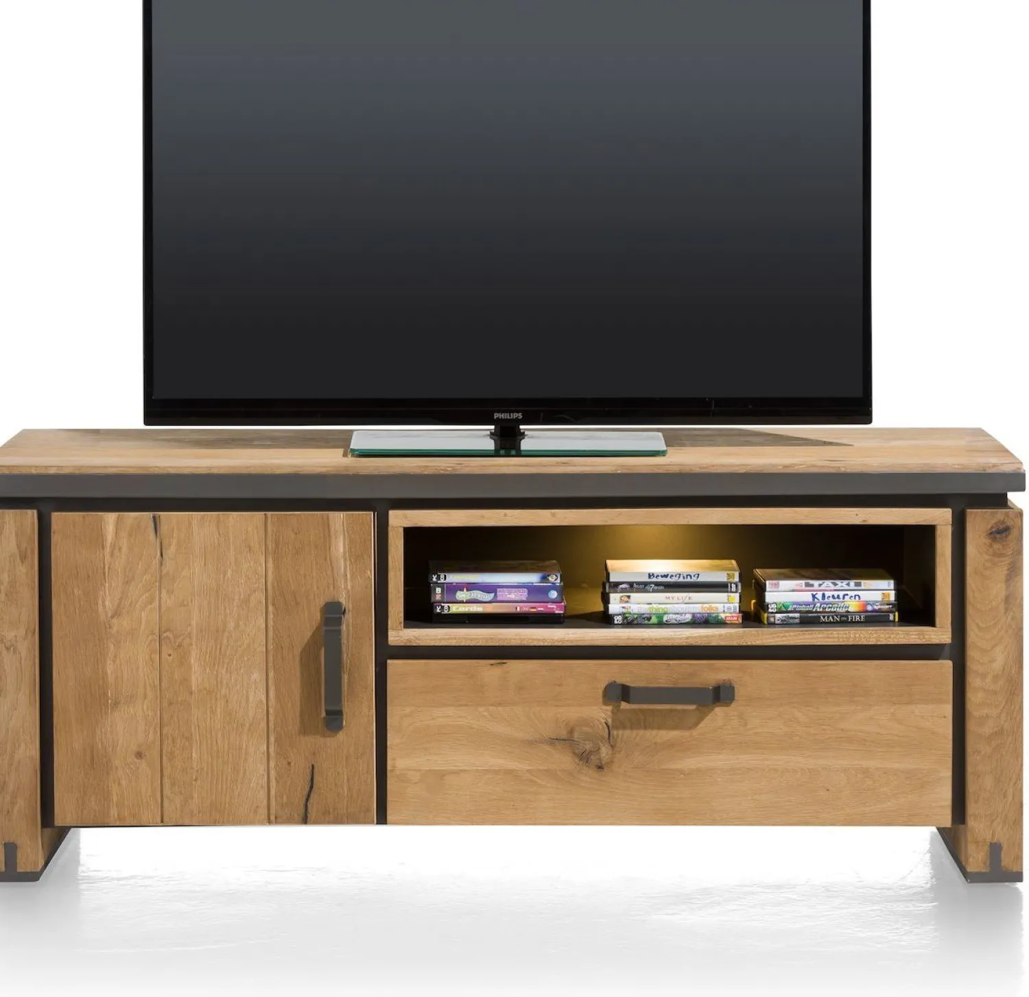 Tv-Meubels-Henders en Hazel Farmland Tv-meubel Railway Brown