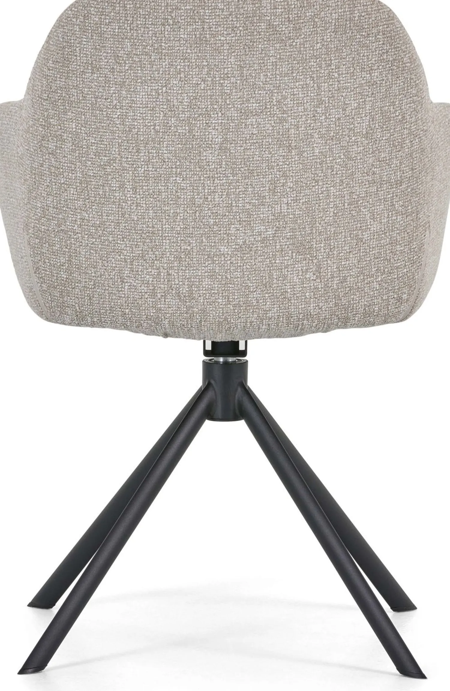 Eetkamerstoelen Met Armleuning-Montèl Fay Eetkamerstoel Beige