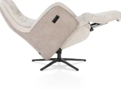 Draaifauteuils|Relaxfauteuils-Henders en Hazel Felino Incl. Accu Relaxfauteuil Kiezel