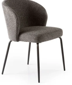 Eetkamerstoelen Zonder Armleuning-Feelings Wonen Femke Eetkamerstoel Antraciet