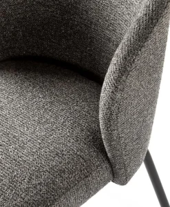 Eetkamerstoelen Zonder Armleuning-Feelings Wonen Femke Eetkamerstoel Antraciet