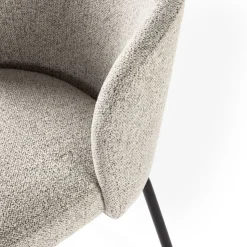 Eetkamerstoelen Zonder Armleuning-Feelings Wonen Femke Eetkamerstoel Grey Camel