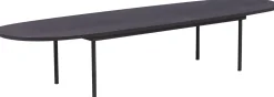 Houten Salontafels|Ovale Salontafels-Eijerkamp Collectie Fender Salontafel Smoked Brown
