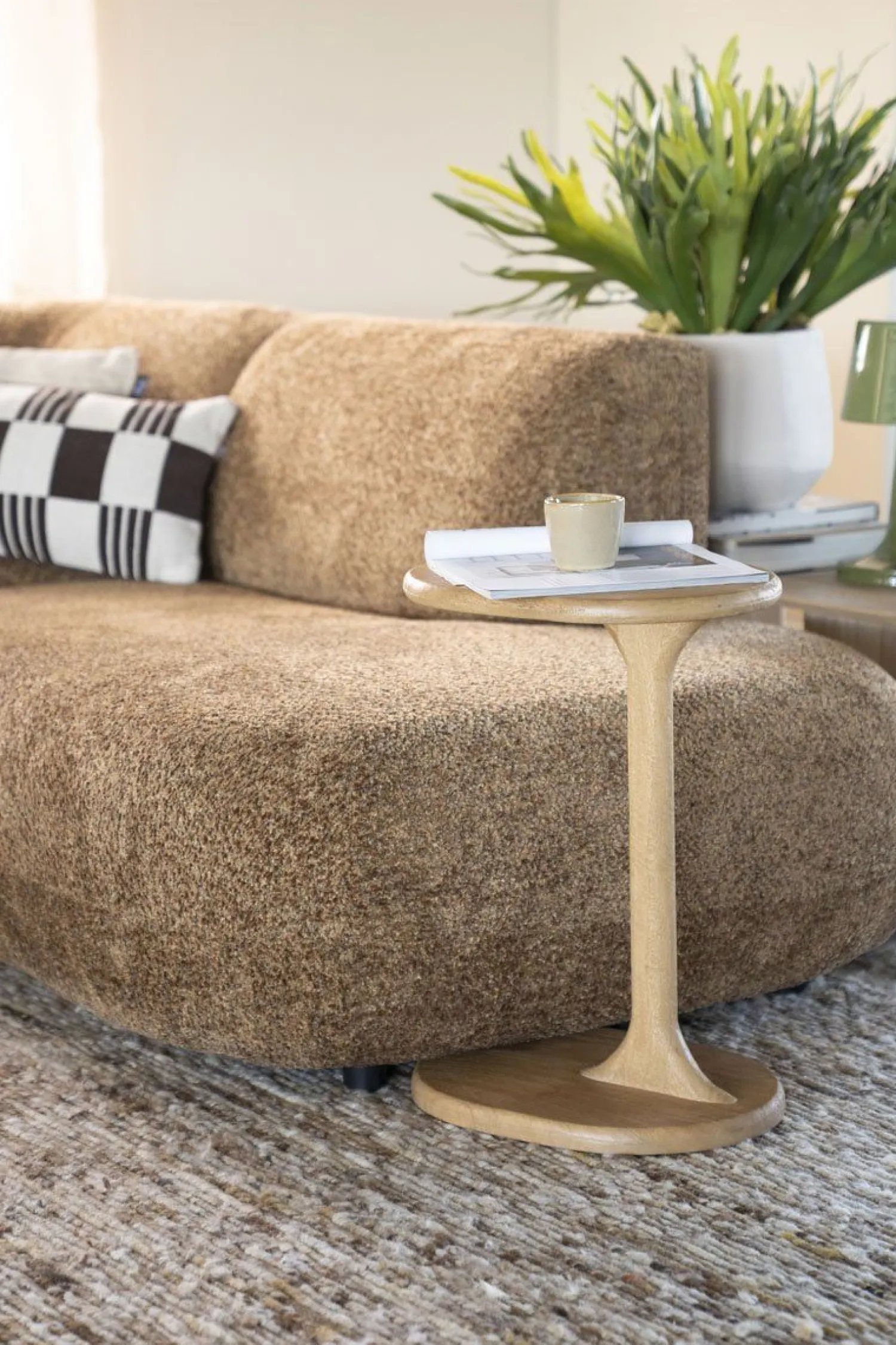 Houten Bijzettafels-By Boo Fenix Bijzettafel Naturel