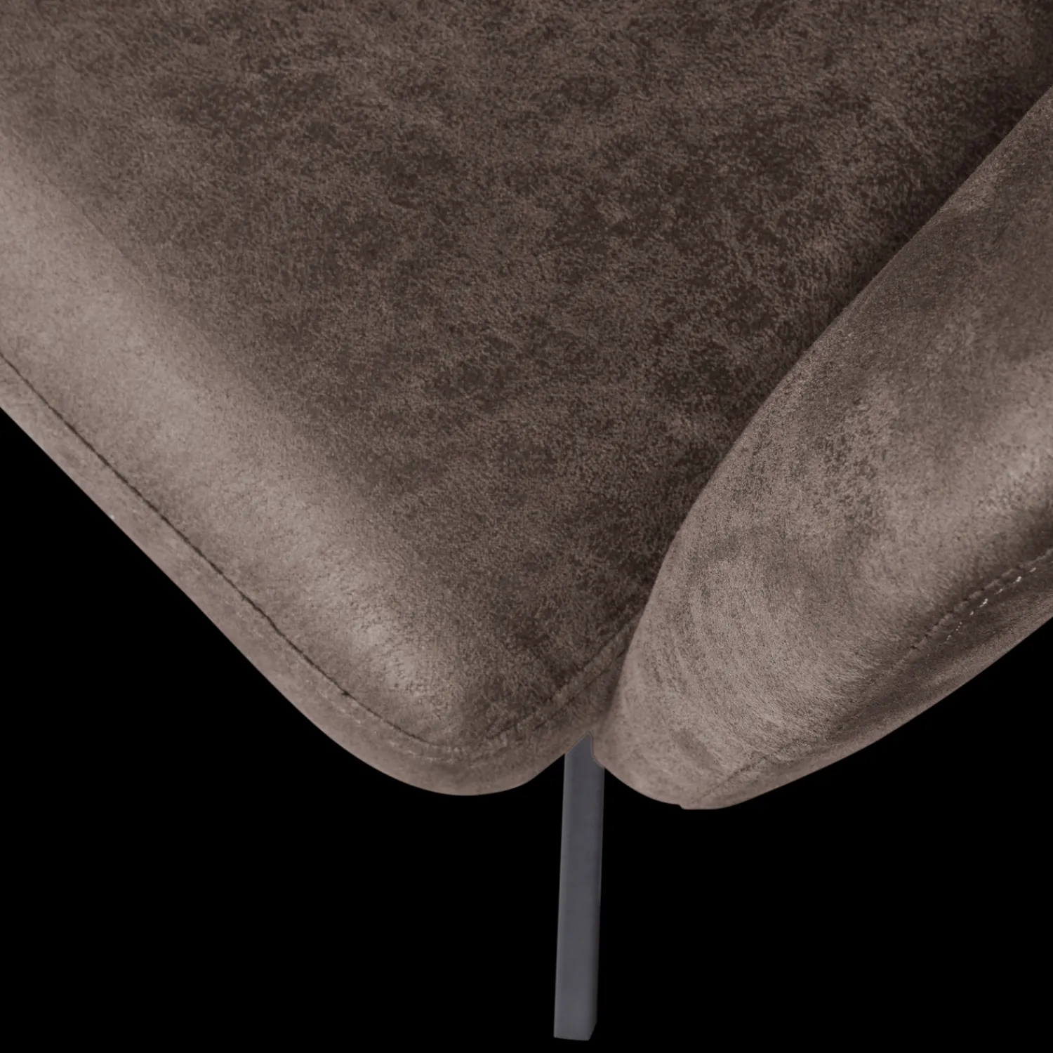 Eetkamerstoelen Met Armleuning-WOOOD Fenne Eetkamerstoel Black, Grey