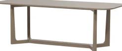 Houten Eettafels-WOOOD Ferion Eettafel Mud