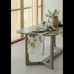 Houten Eettafels-WOOOD Ferion Eettafel Mud