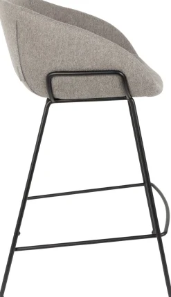 Stoffen Barkrukken-Zuiver Feston (set van 2) Counter stoel Fab Grey