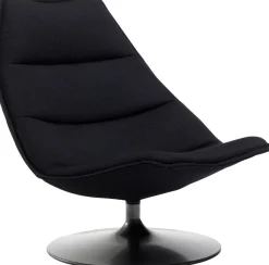 Design Fauteuils-Artifort F584-F585-F586 Fauteuil Zwart