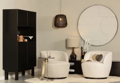 Buffetkasten|Buffetkasten-WOOOD Finca Buffetkast Deep Black