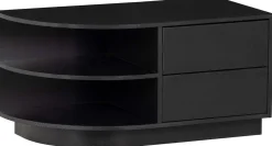 Tv-Meubels-WOOOD Finca Links TV-meubel Deep Black