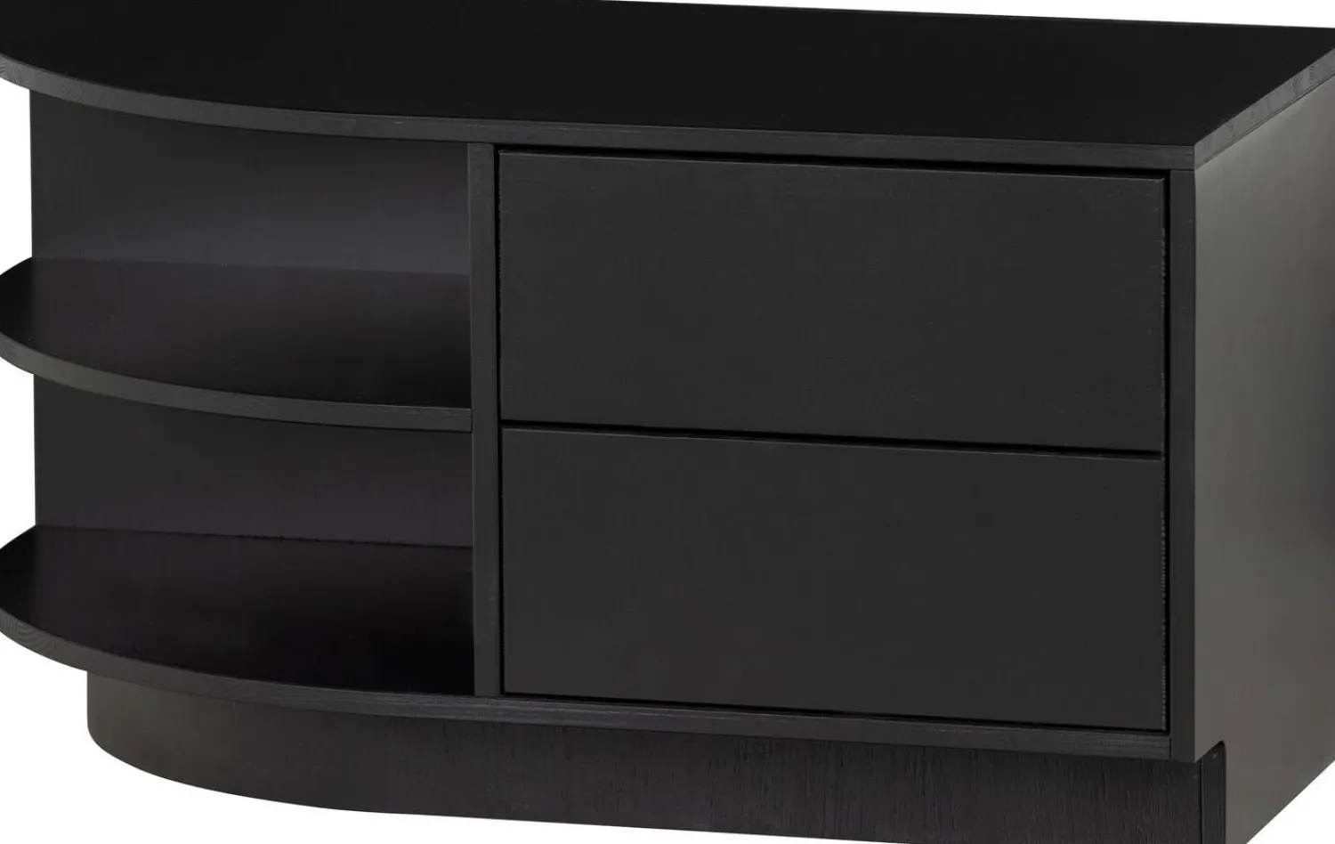 Tv-Meubels-WOOOD Finca Links TV-meubel Deep Black