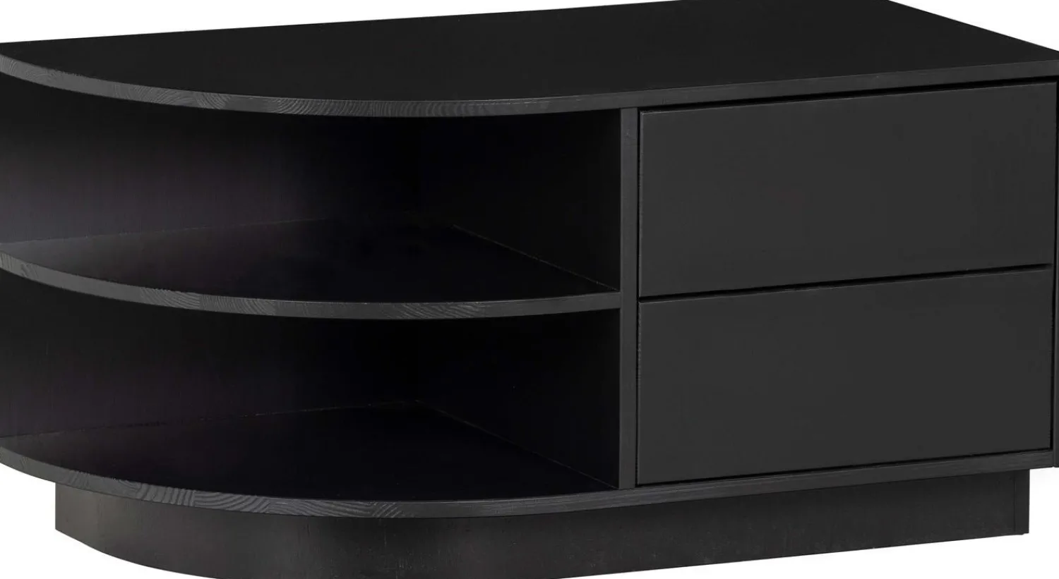 Tv-Meubels-WOOOD Finca Links TV-meubel Deep Black