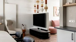 Tv-Meubels-WOOOD Finca Rechts TV-meubel Deep Black