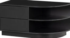 Tv-Meubels-WOOOD Finca Rechts TV-meubel Deep Black