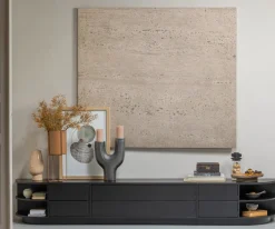 Tv-Meubels-WOOOD Finca Rechts TV-meubel Deep Black