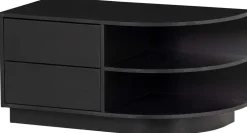 Tv-Meubels-WOOOD Finca Rechts TV-meubel Deep Black