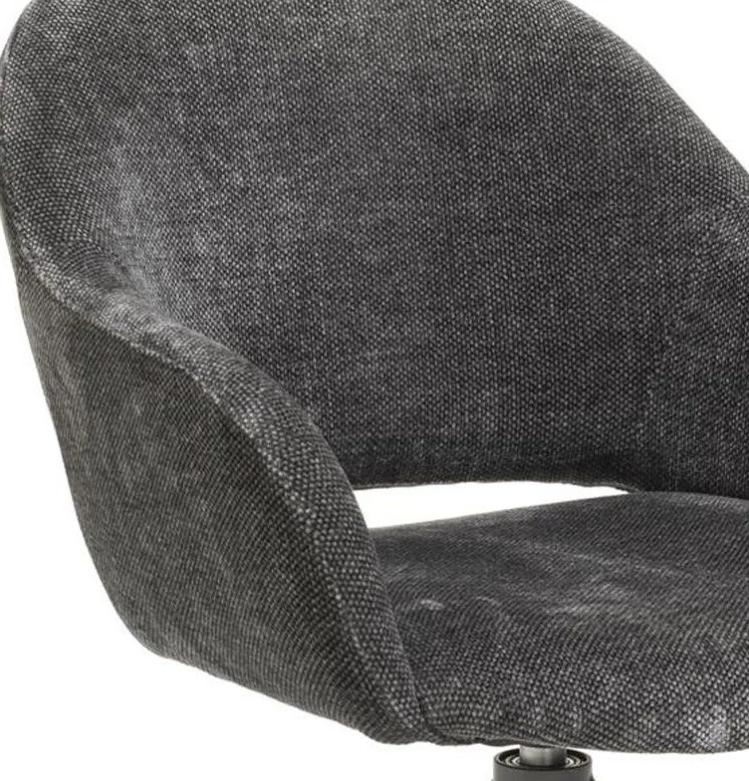 Eetkamerstoelen Met Armleuning-XOOON Finn Armstoel Antraciet