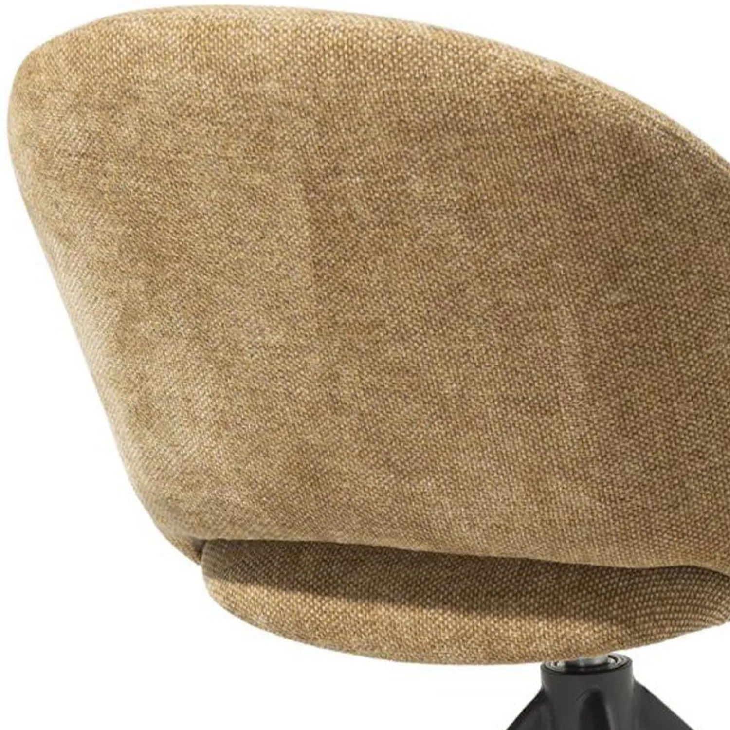 Eetkamerstoelen Met Armleuning-XOOON Finn Armstoel Okergeel
