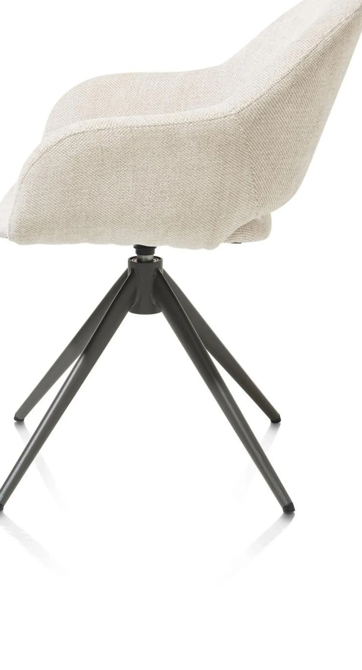 Eetkamerstoelen Met Armleuning-XOOON Finn Armstoel Creme